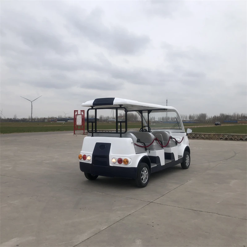 Mini elektriskais tūrisma autobuss